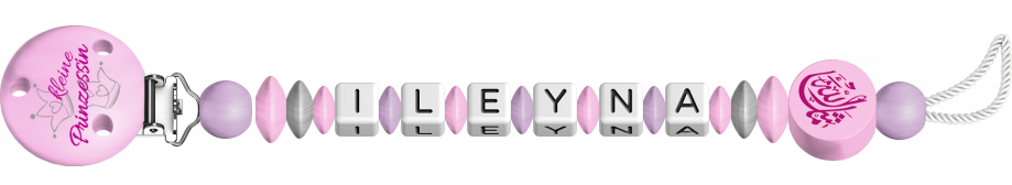 personalisierte Schnullerkette